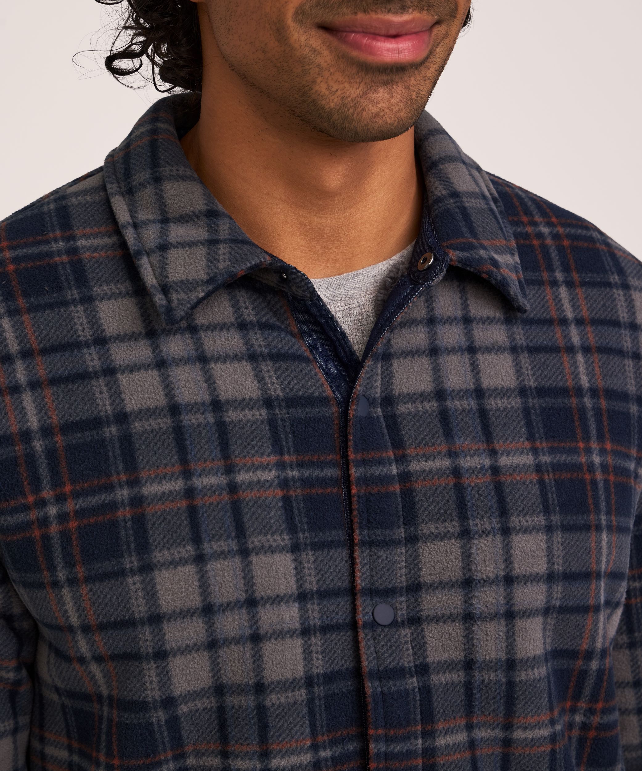 WindRiver Men's T-Max Heat Sherpa Fleece Lined Shacket