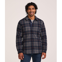 WindRiver Men's T-Max Heat Sherpa Fleece Lined Shacket