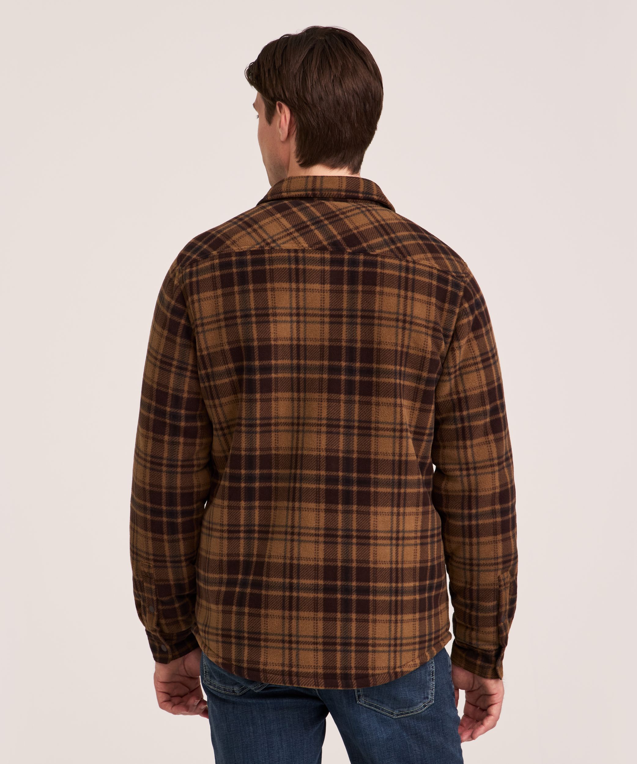 Veste-chemise doublée en sherpa avec T-Max Heat pour hommes, WindRiver