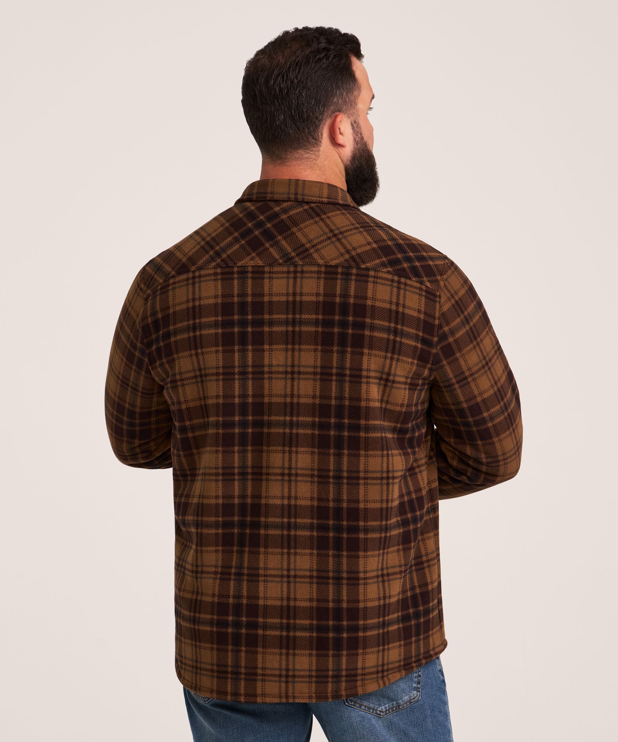 Veste-chemise doublée en sherpa avec T-Max Heat pour hommes, WindRiver