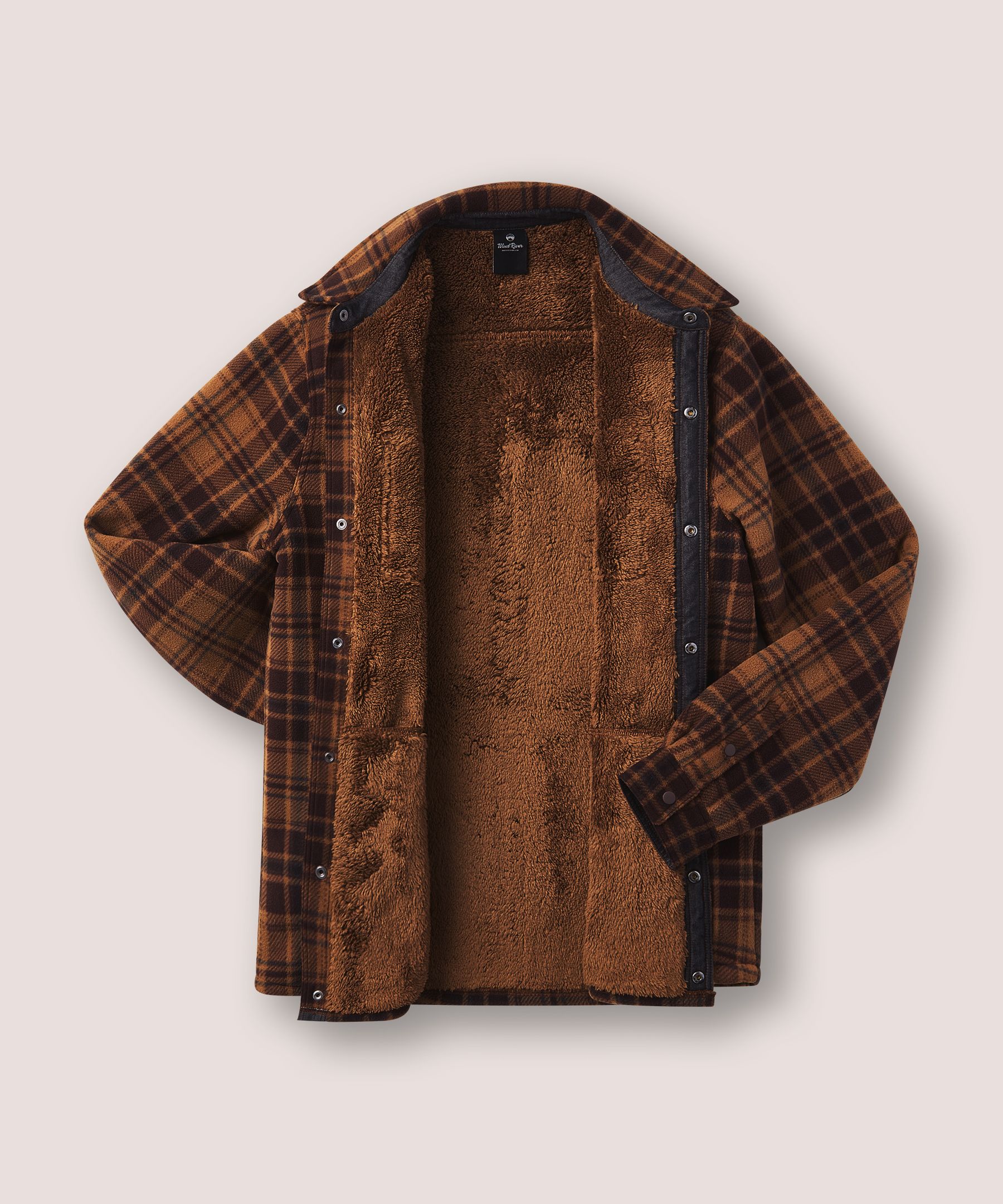 Veste-chemise doublée en sherpa avec T-Max Heat pour hommes, WindRiver