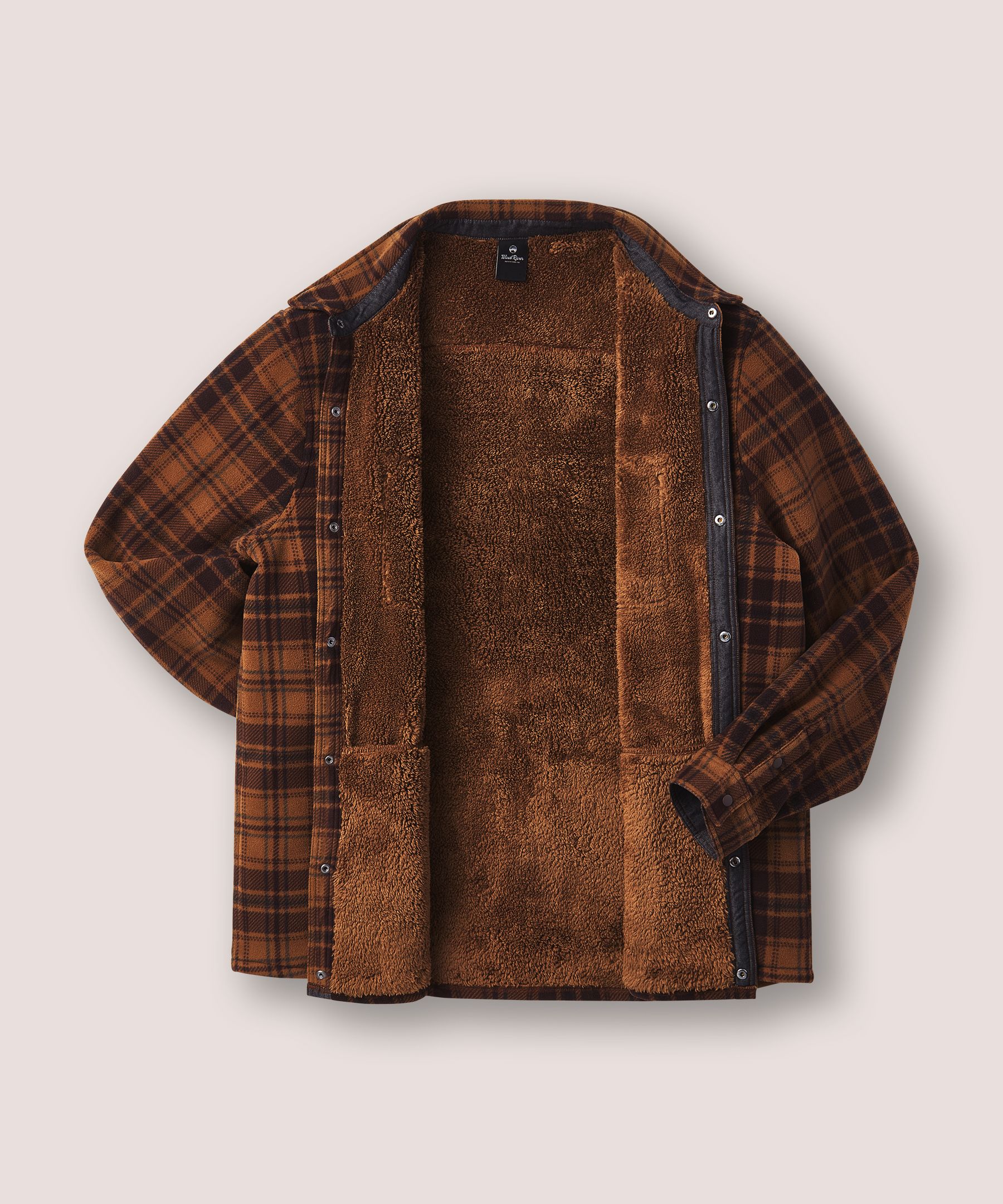 Veste-chemise doublée en sherpa avec T-Max Heat pour hommes, WindRiver