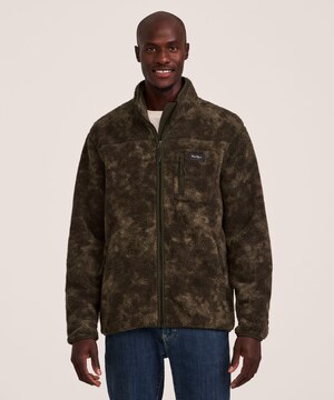 WindRiver Men's T-Max Sherpa Fleece Full Zip Jacket