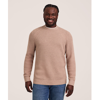 Denver Hayes Men's Waffle Crewneck Sweater