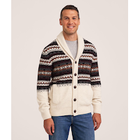 WindRiver Heritage Men's Fair Isle Cardigan