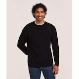 Chandail à encolure ras du cou et à mailles perlées pour hommes, Denver Hayes Front_Flat