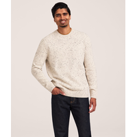 WindRiver Men's Heritage Contrast Neps Sweater Front_Flat
