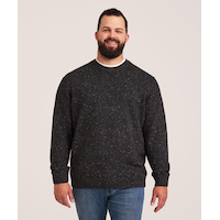 WindRiver Men's Heritage Contrast Neps Sweater