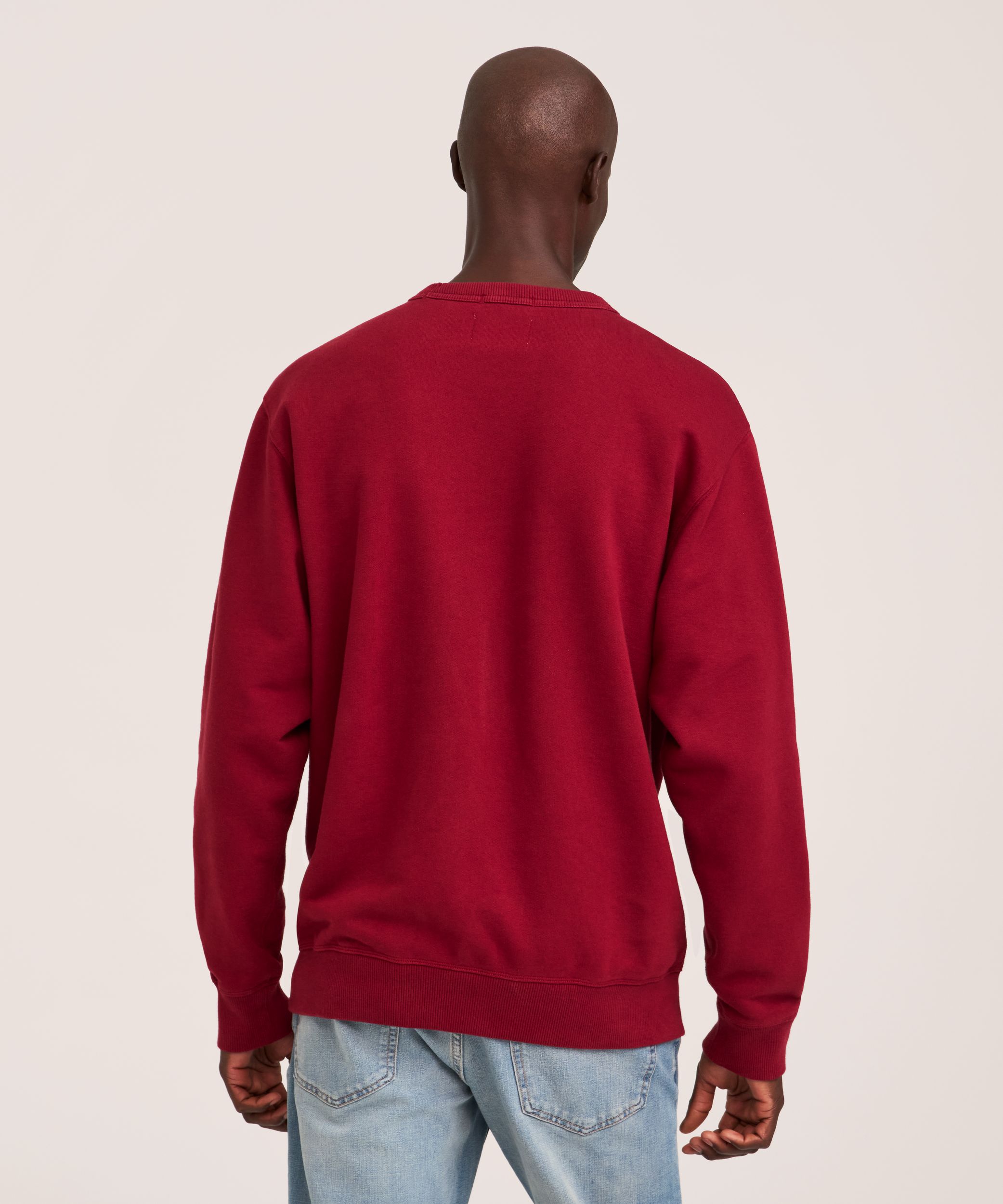 Chandail en molleton avec col ras du cou pour hommes, Original, WindRiver