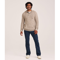 Denver Hayes Men's Hooded Sweater Front_Flat