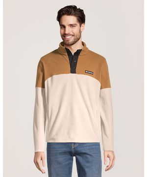 Columbia Men's Basin Trail III Half Snap Sweater