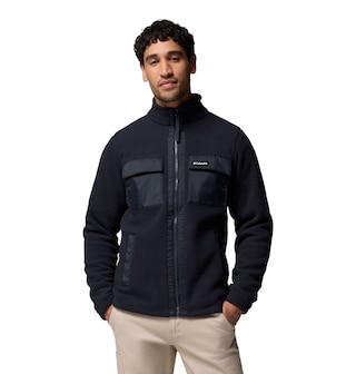 Columbia Juniper Peak Chandail à sherpa zippé complet pour homme