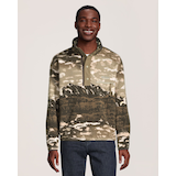Columbia Men's Helvetia™ II Printed Half Snap Fleece Pullover Front_Flat