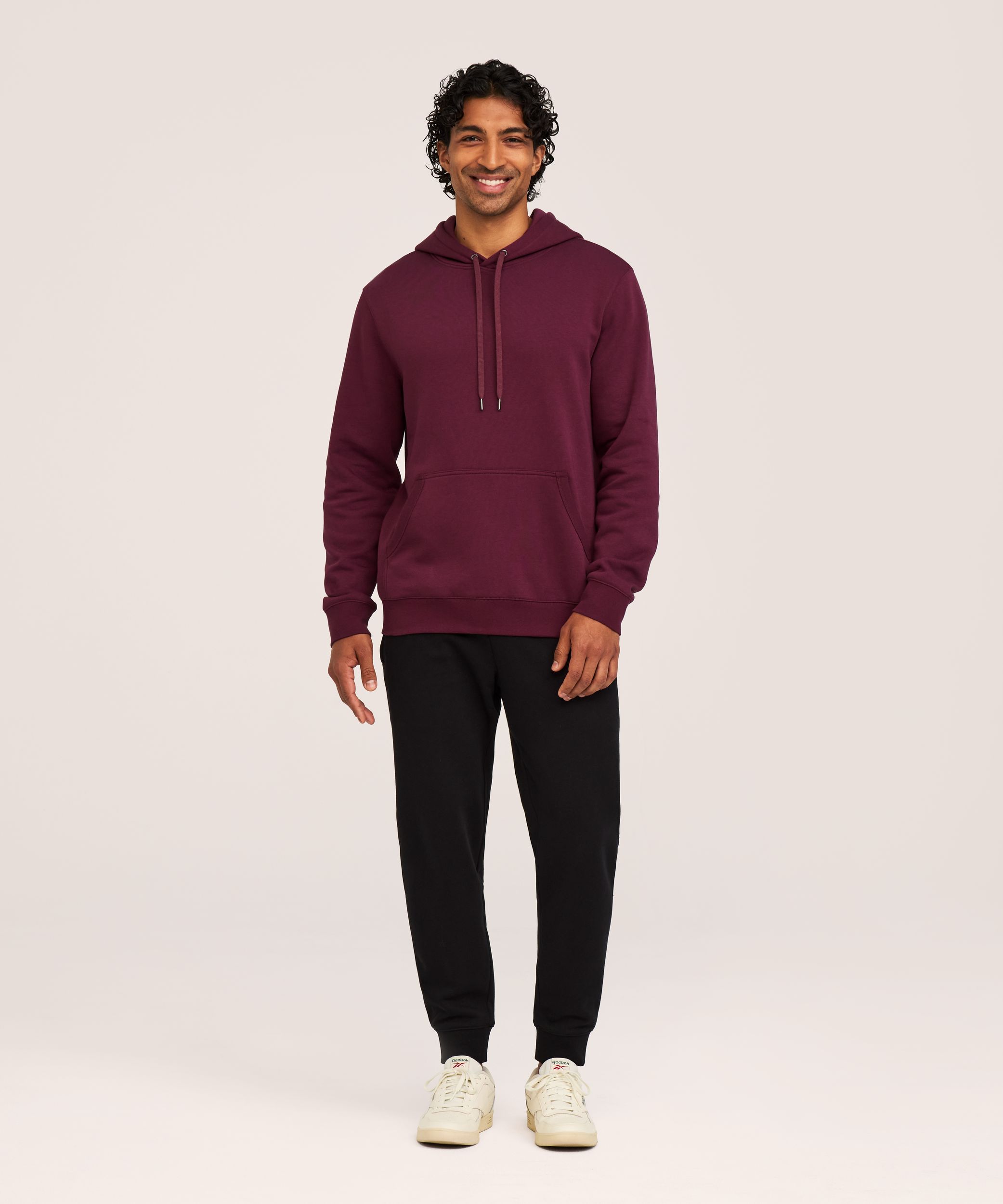 Denver Hayes Men's SuperSoft Fleece Popover Hoodie