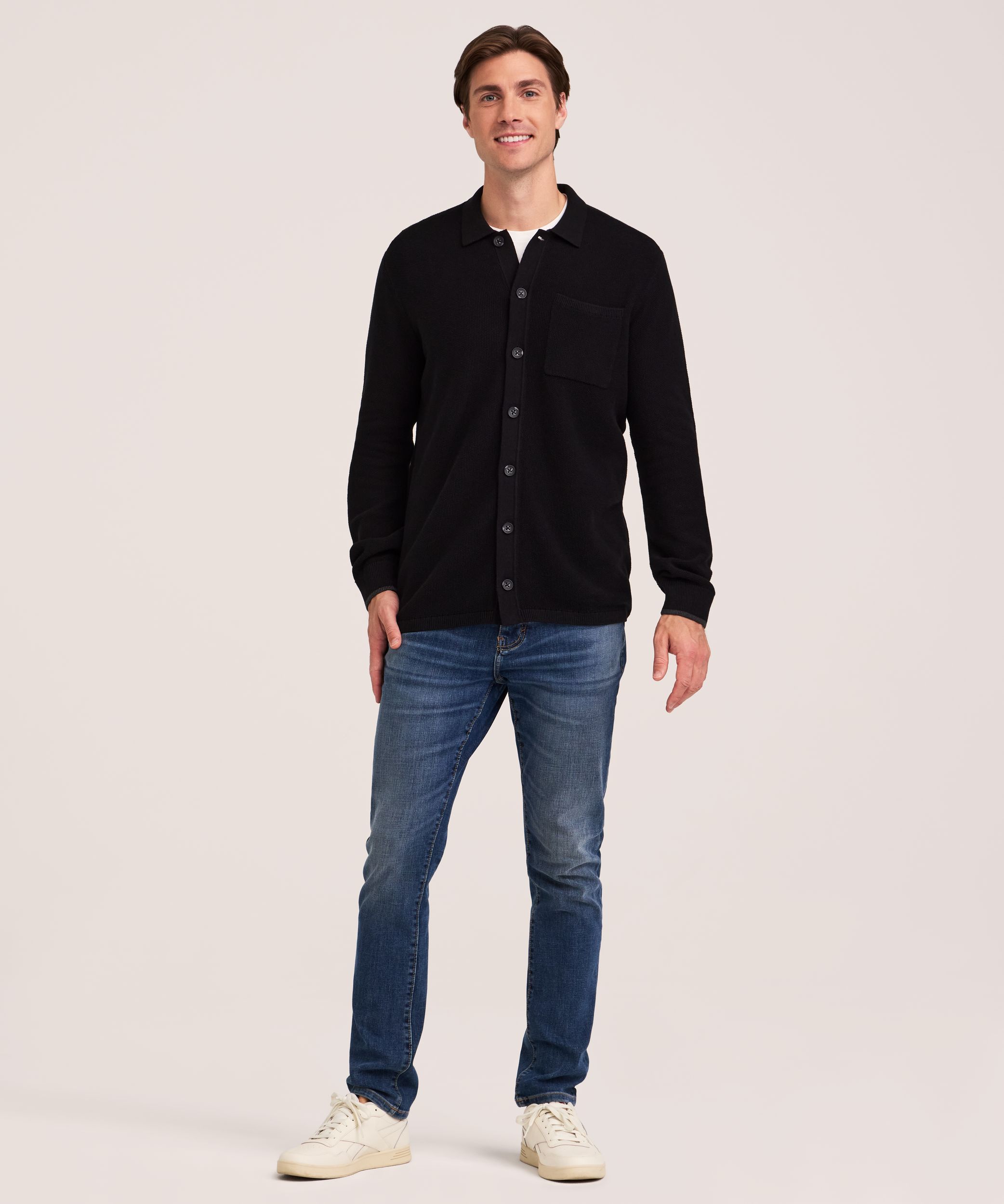 Cardigan pour hommes, Denver Hayes