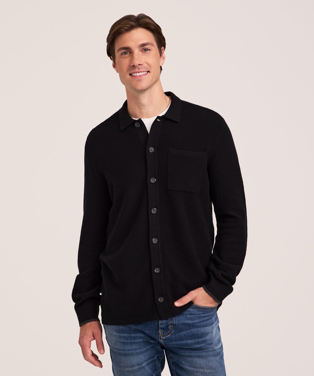 Cardigan pour hommes, Denver Hayes