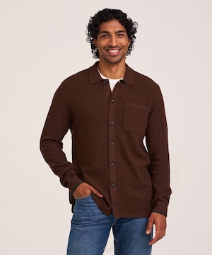 Cardigan pour hommes, Denver Hayes