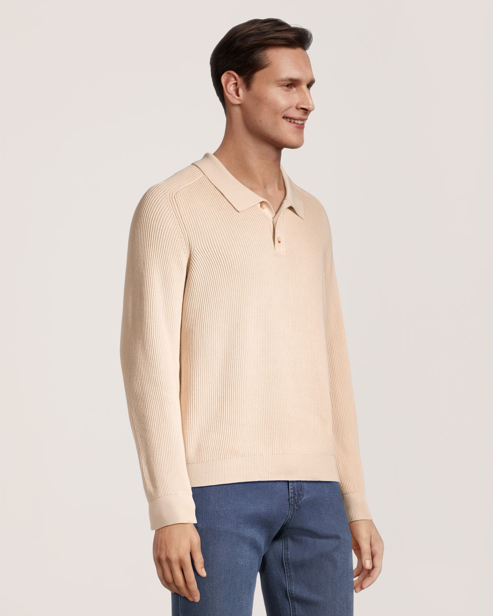 Polo à manches longues pour hommes, Andrew, Lois