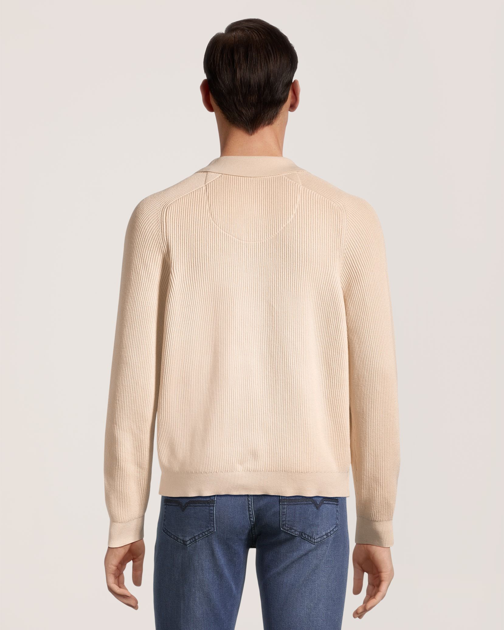 Polo à manches longues pour hommes, Andrew, Lois