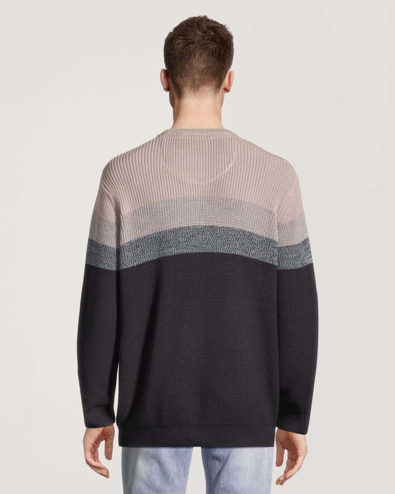 Chandail à rayures avec manches longues pour hommes, Lionel, Lois