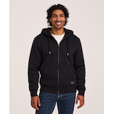 Chandail à capuche à glissière pleine longueur doublé en sherpa avec T-Max Heat pour hommes, WindRiver Front_Flat