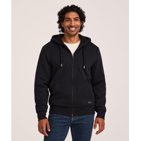 Chandail à capuche à glissière pleine longueur doublé en sherpa avec T-Max Heat pour hommes, WindRiver Front_Flat