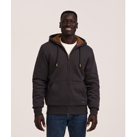 WindRiver Men's T-Max Heat Sherpa Lined Full Zip Hoodie