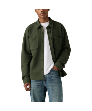 Chemise de travail boutonnée en molleton pour hommes, Levi's