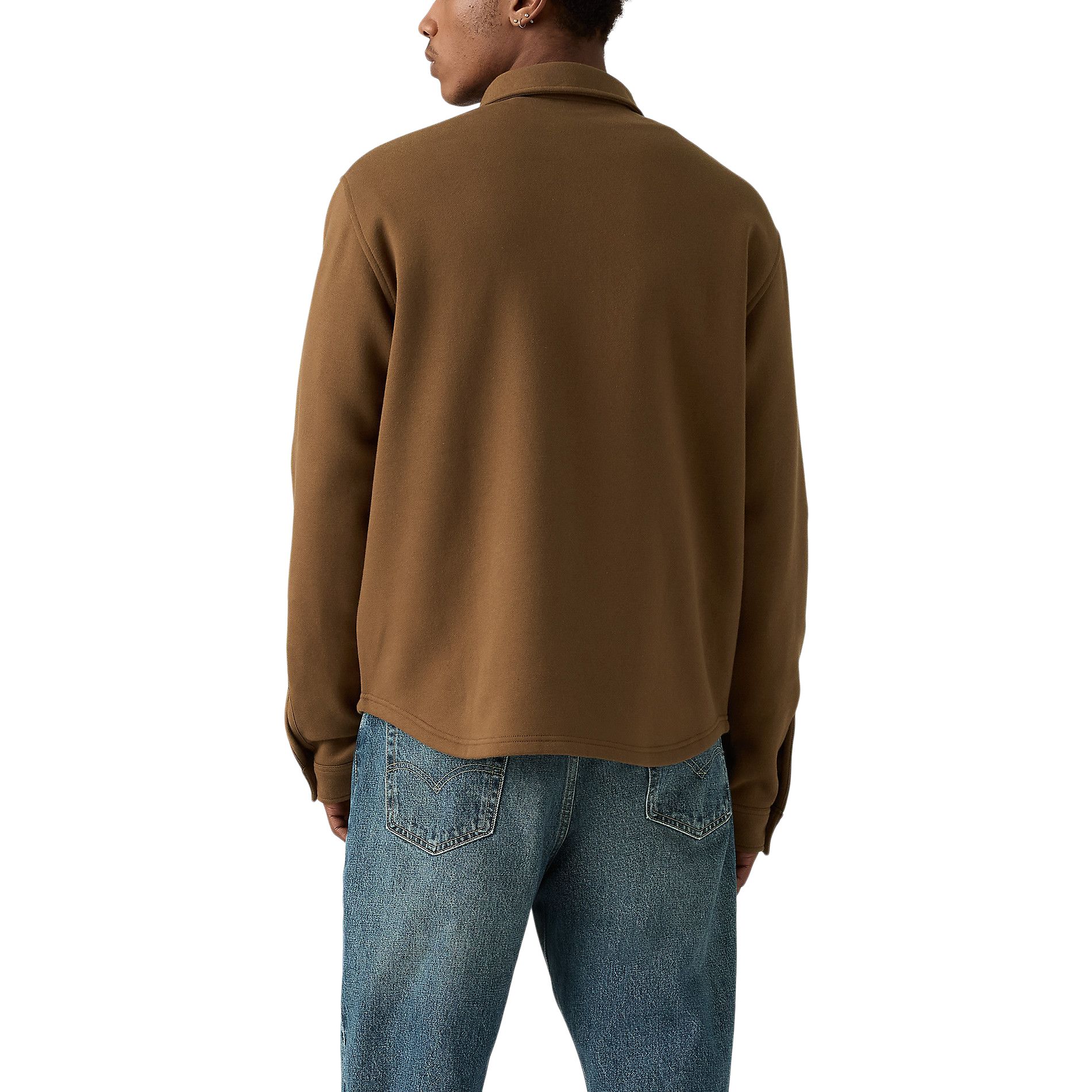 Levi's Men's Fleece Button Up Worker Shirt