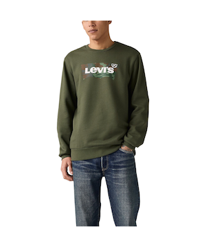 Levi's Men's Standard Batwing Logo Sweatshirt