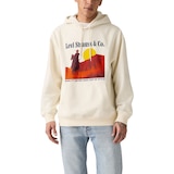 Levi's Men's Archival CF Western Fleece Hoodie Front_Flat
