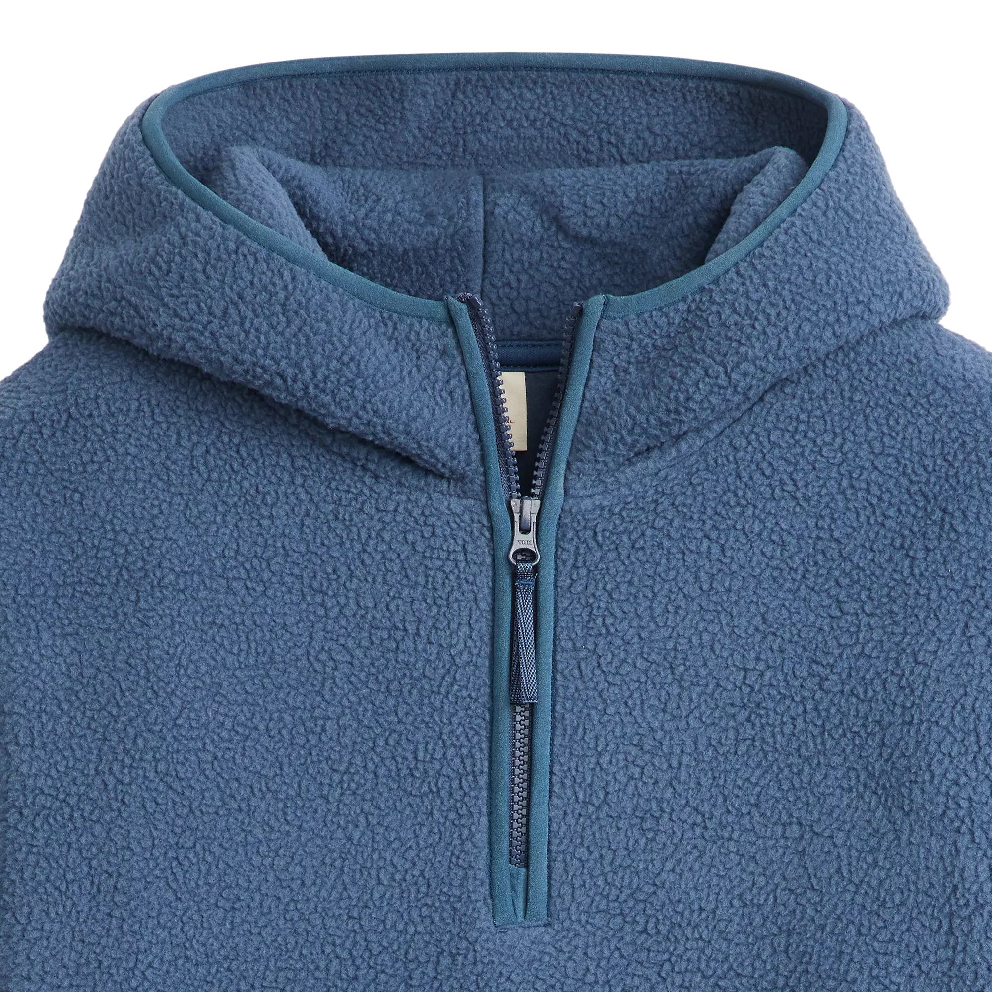 Levi's Men's Quarter Zip Sherpa Fleece Hoodie