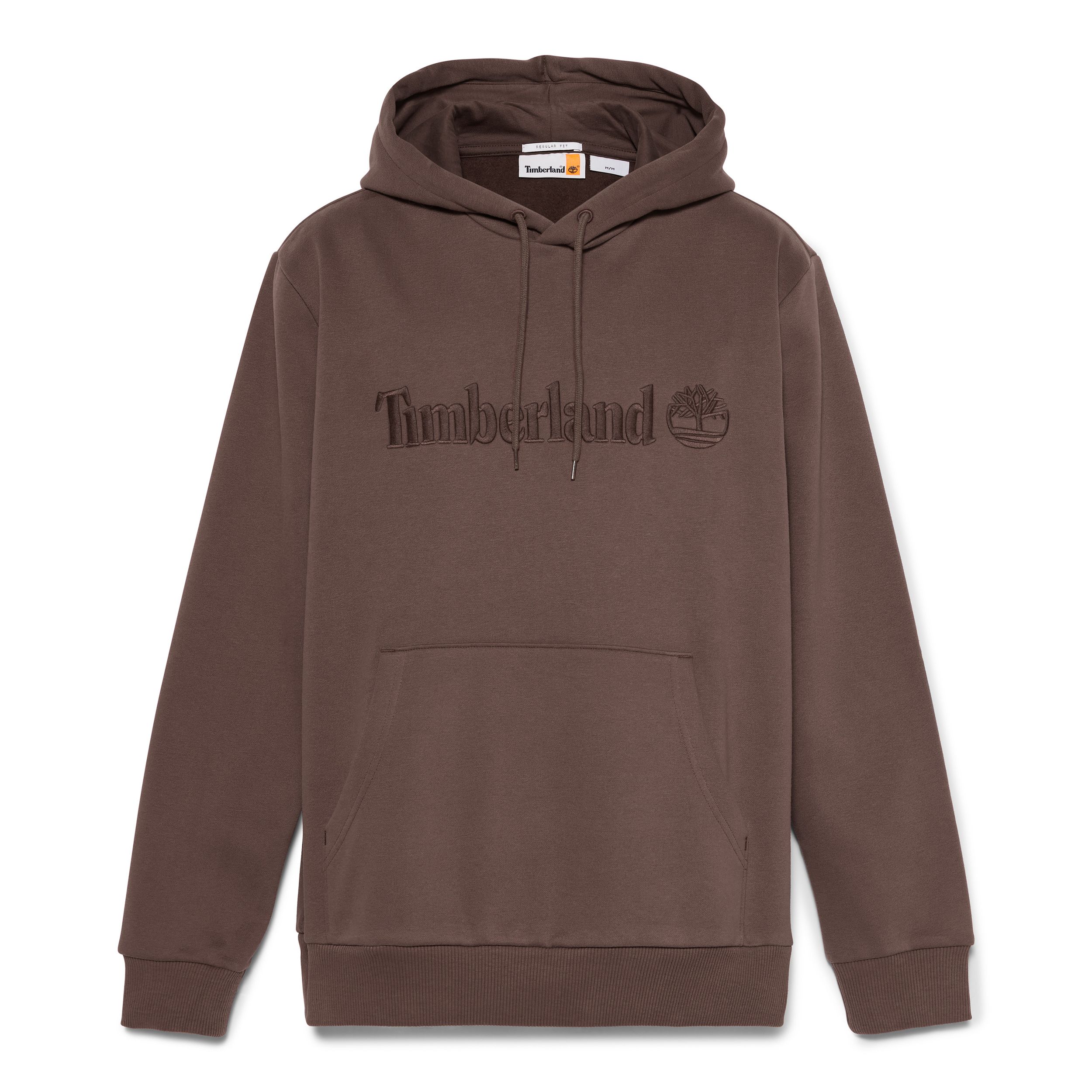 Timberland Men's Embroidery Logo Popover Fleece Hoodie