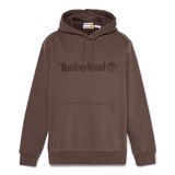 Timberland Men's Embroidered Fleece Hoodie Front_Flat