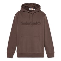 Timberland Men's Embroidered Fleece Hoodie Front_Flat