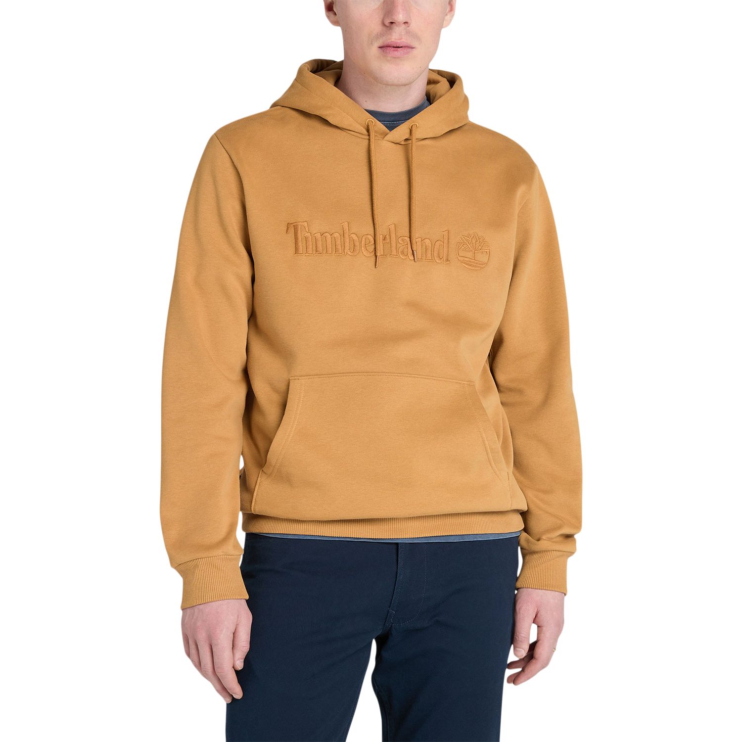 Chandail à capuche en molleton à enfiler avec logo brodé pour hommes, Timberland