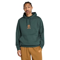 Timberland Unisex Small Tree Logo Popover Fleece Hoodie