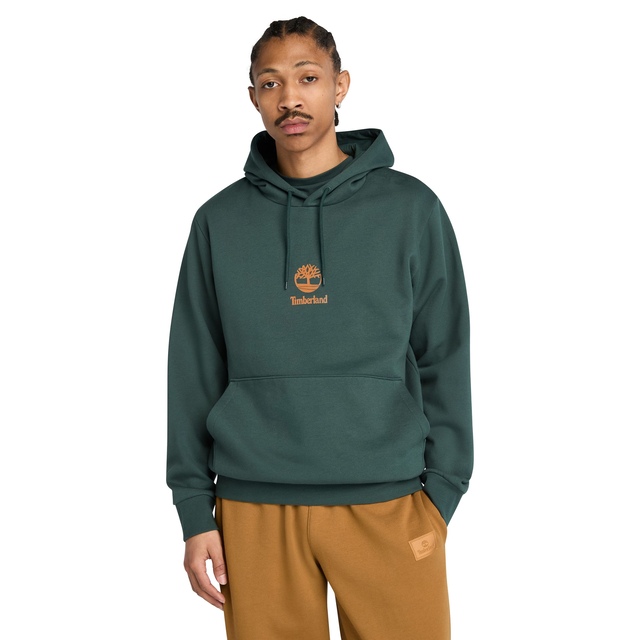 Timberland Unisex Small Tree Logo Popover Fleece Hoodie
