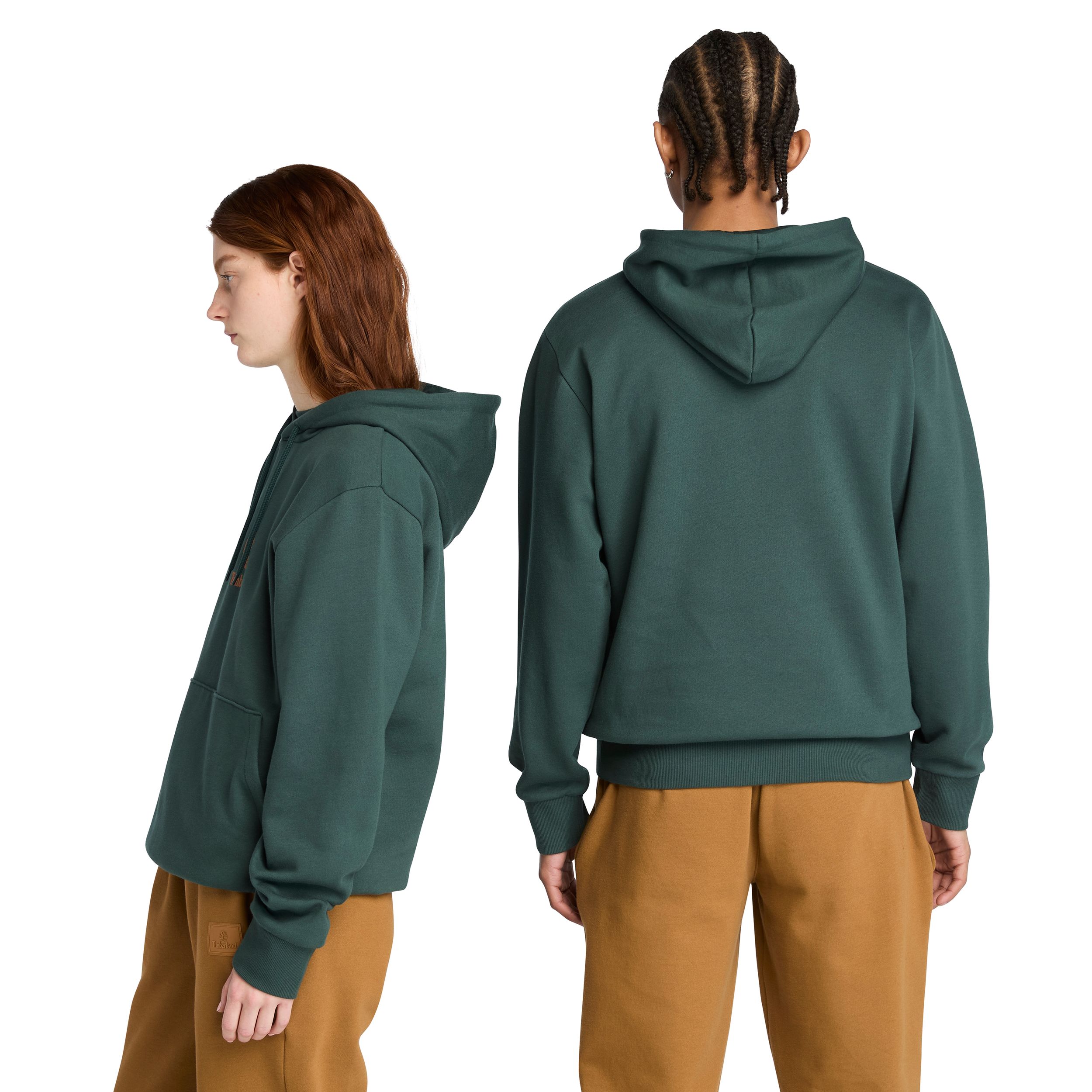 Chandail à capuche en molleton à enfiler avec petit logo d'arbre unisexe, Timberland