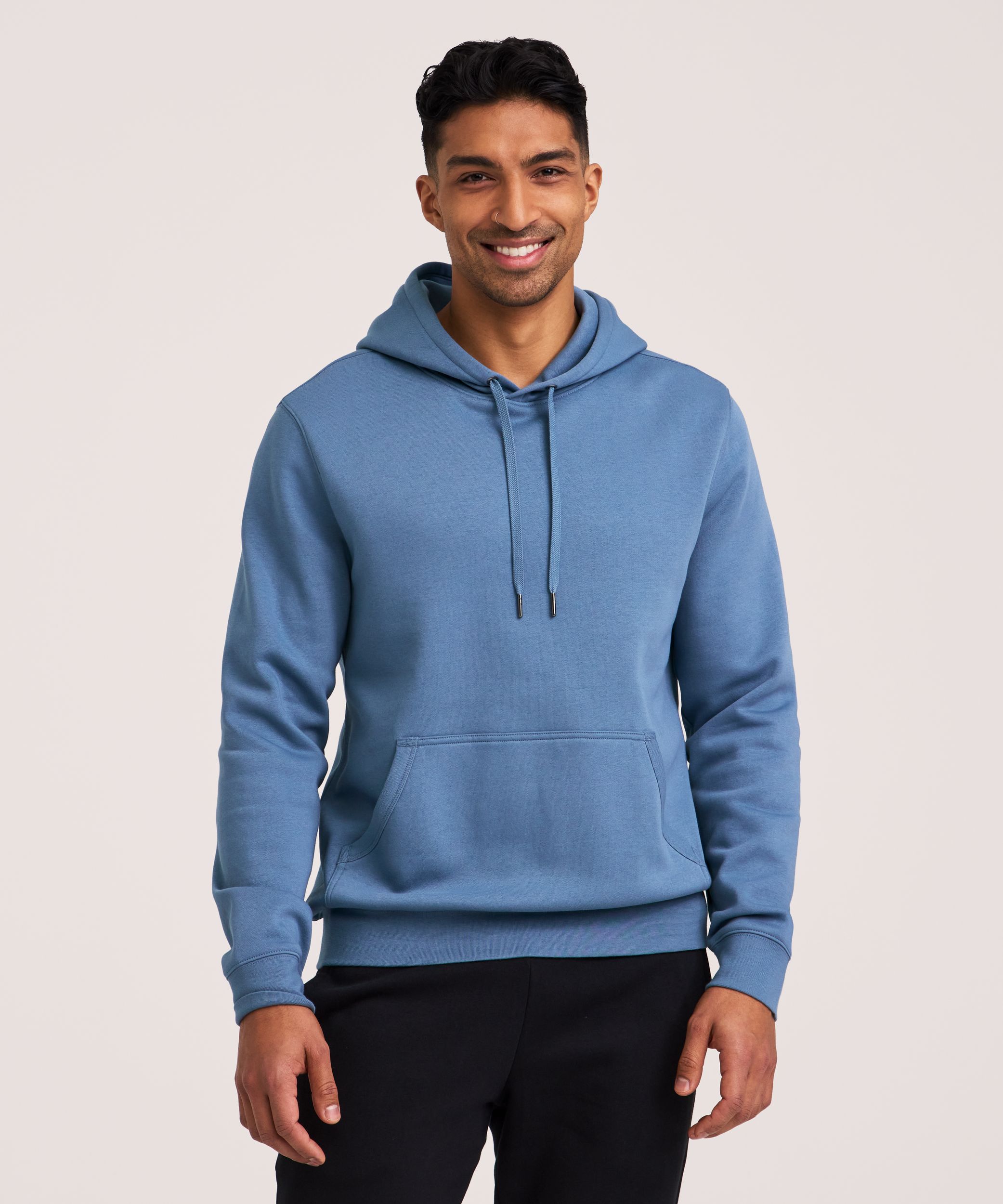 Denver Hayes Men's SuperSoft Fleece Popover Hoodie