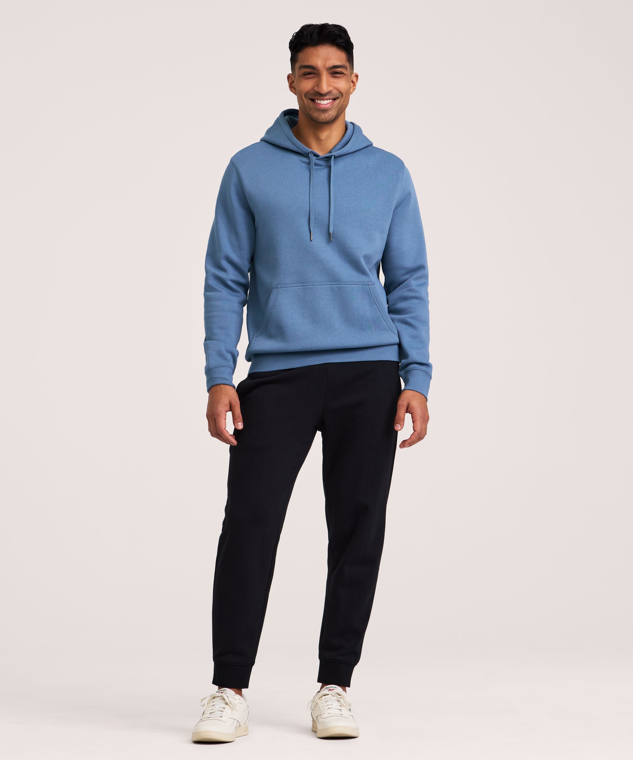 Denver Hayes Men's SuperSoft Fleece Popover Hoodie