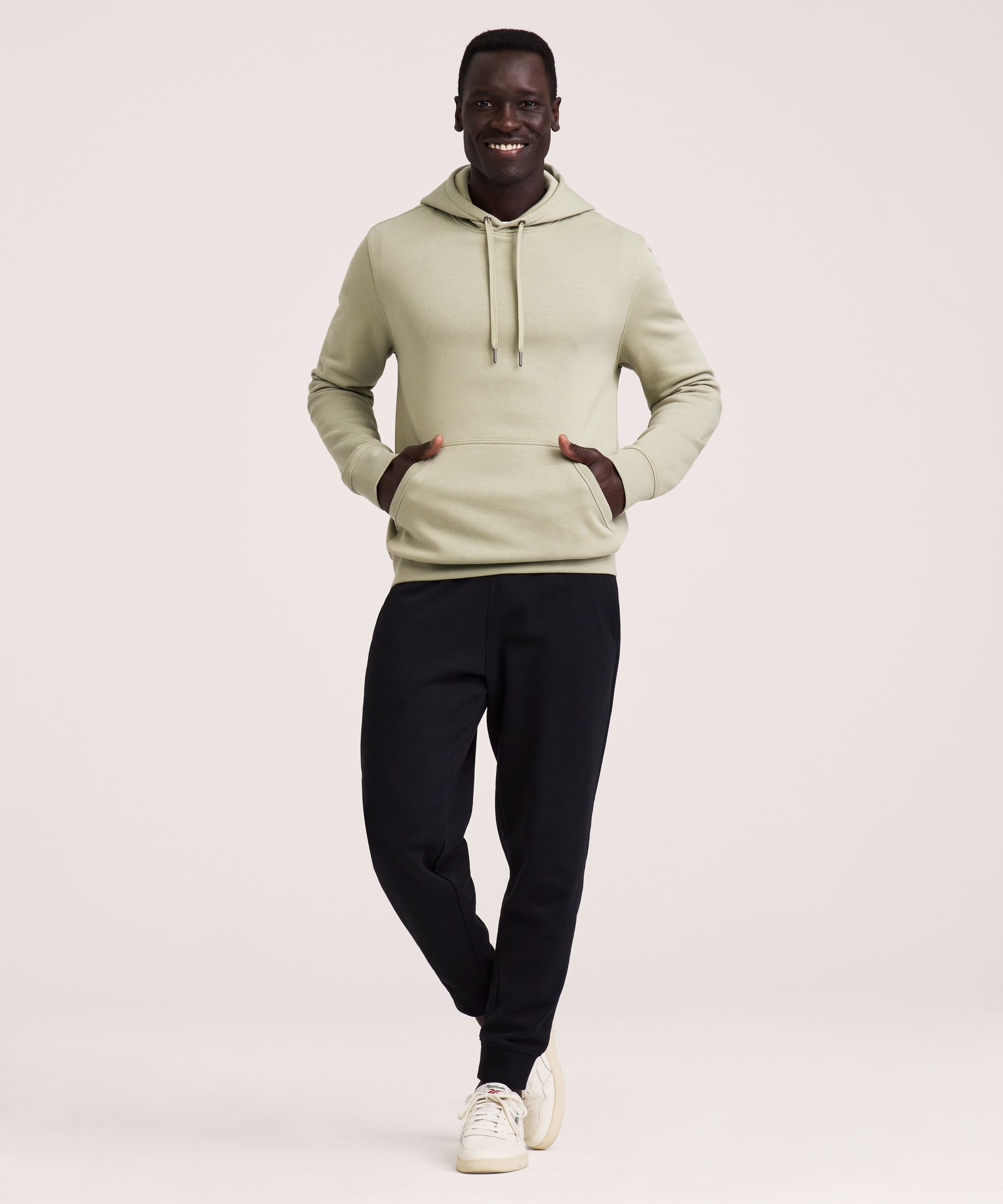 Denver Hayes Men's SuperSoft Fleece Popover Hoodie