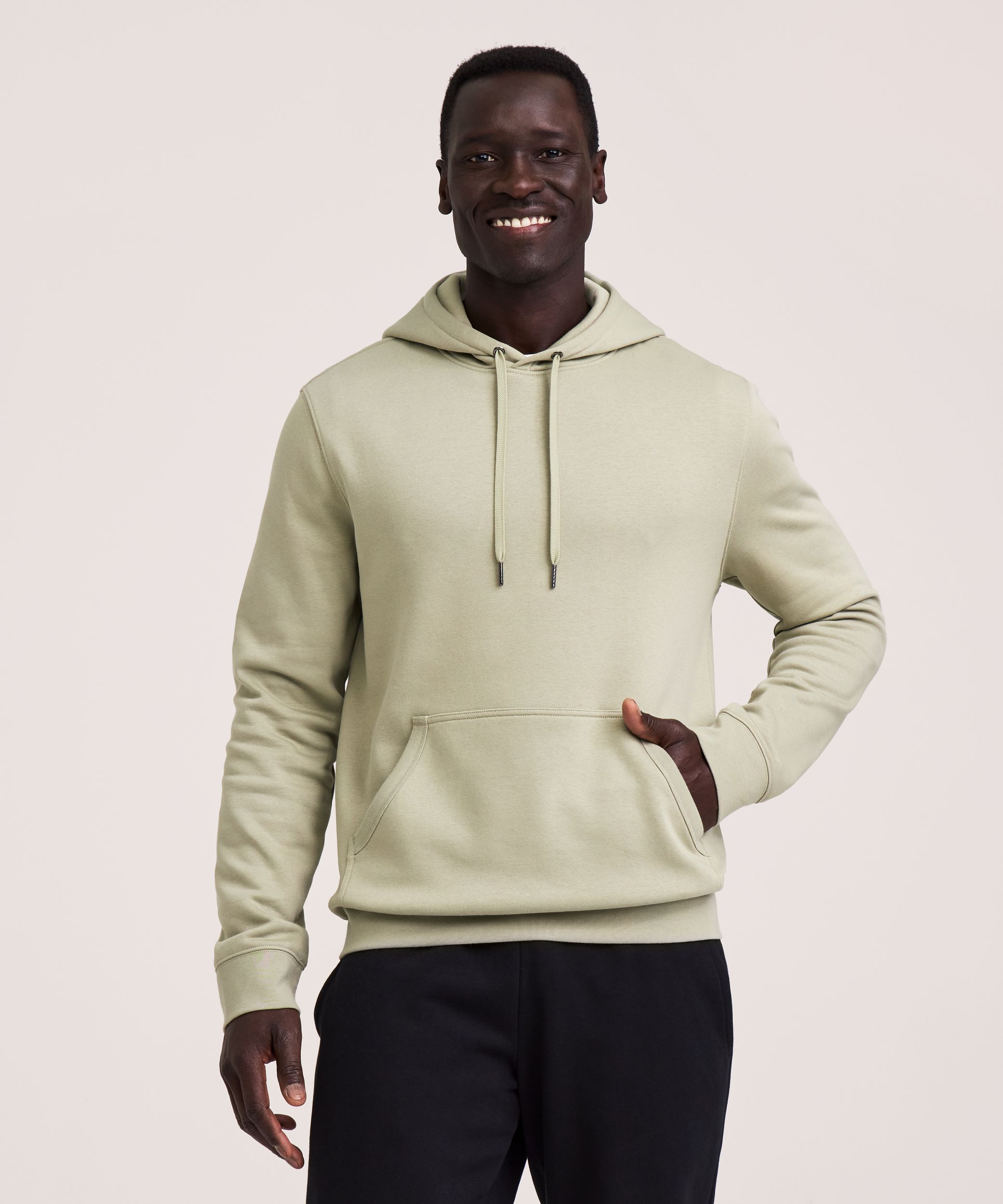Denver Hayes Men's SuperSoft Fleece Popover Hoodie