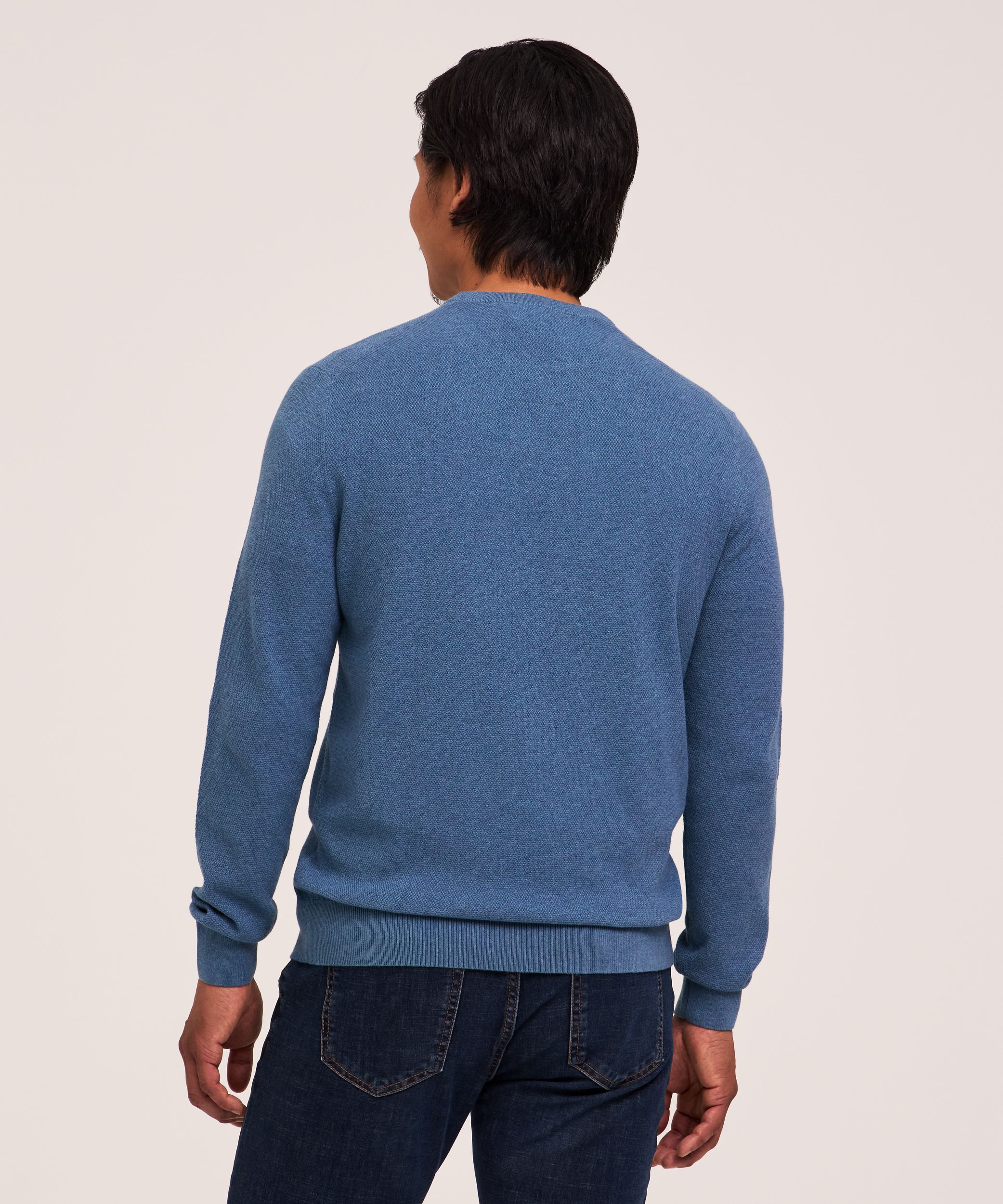 Denver Hayes Men's Soft Cotton Crew Sweater