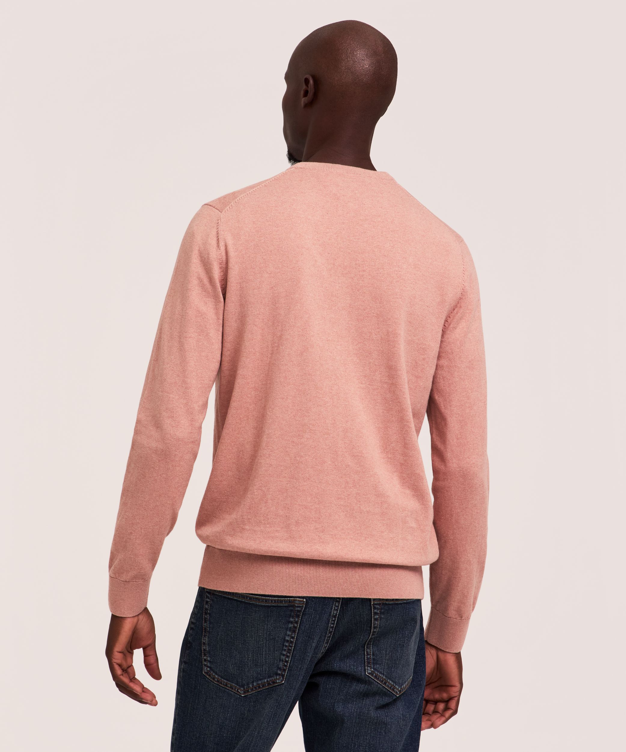 Denver Hayes Men's Soft Cotton Crew Sweater