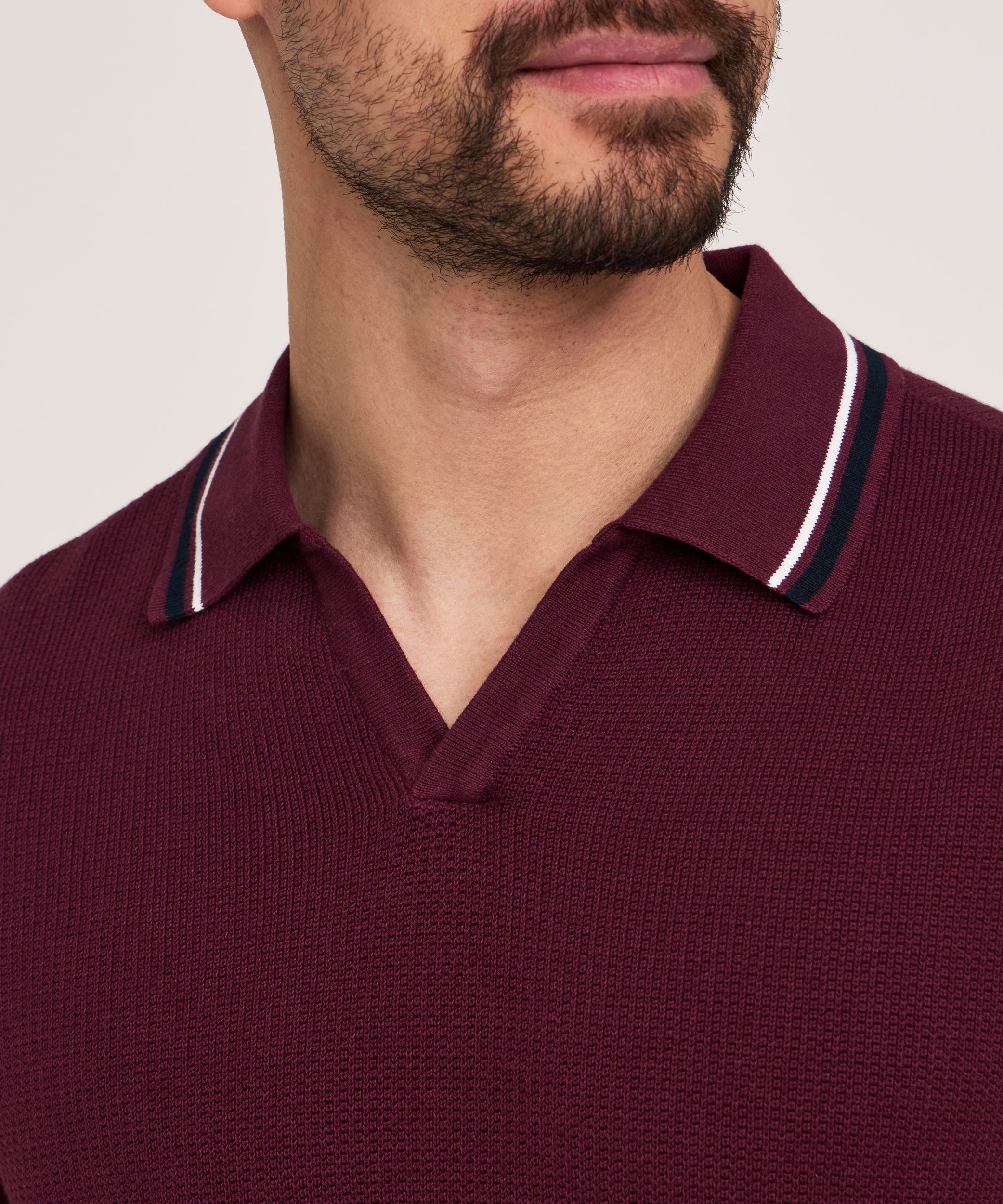 Denver Hayes Men's Johnny Collar Sweater