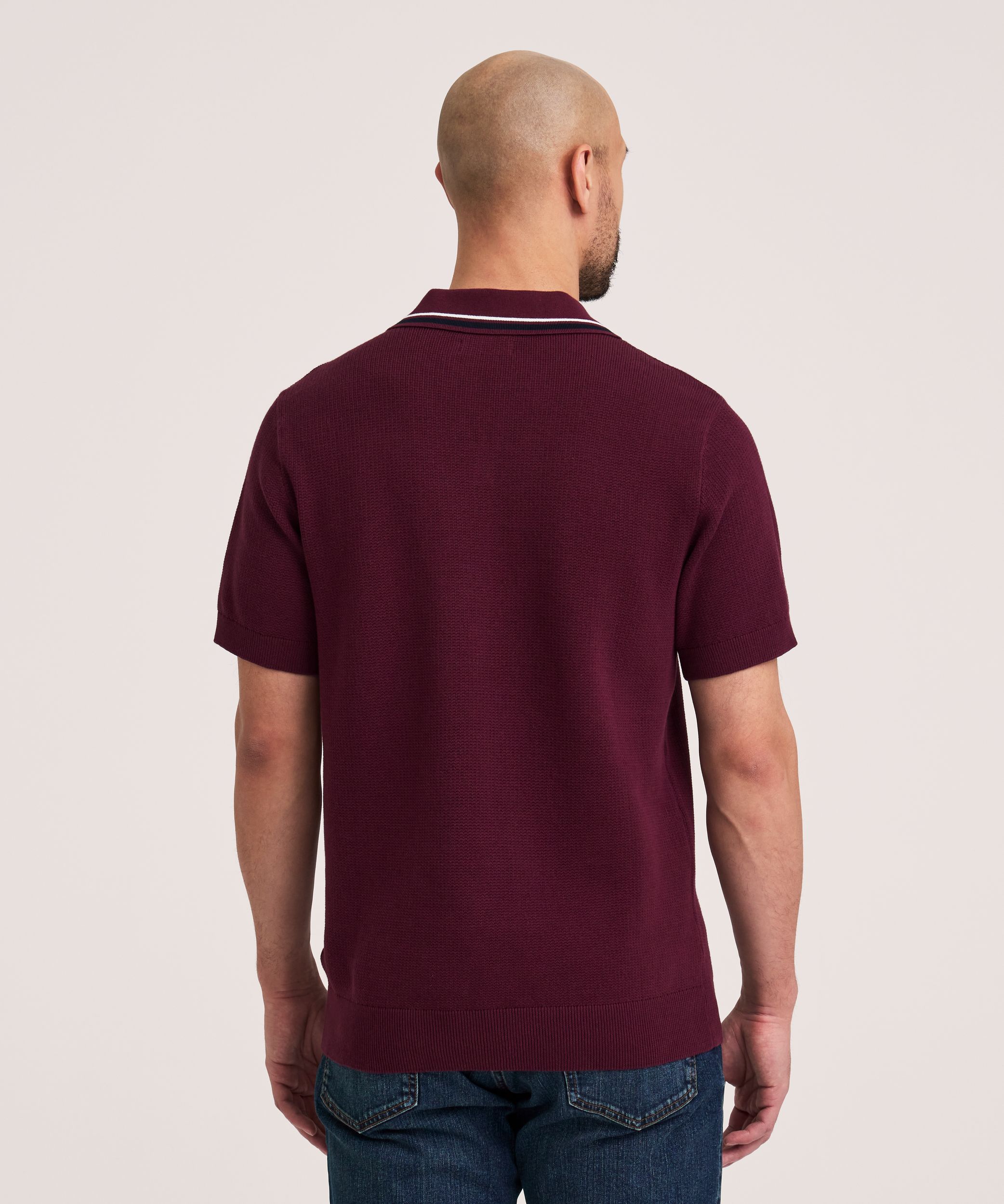 Denver Hayes Men's Johnny Collar Sweater