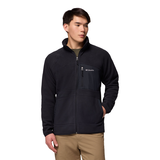 Chandail à glissière pleine longueur pour hommes, Fast Trek Overlay, Columbia Front_Flat