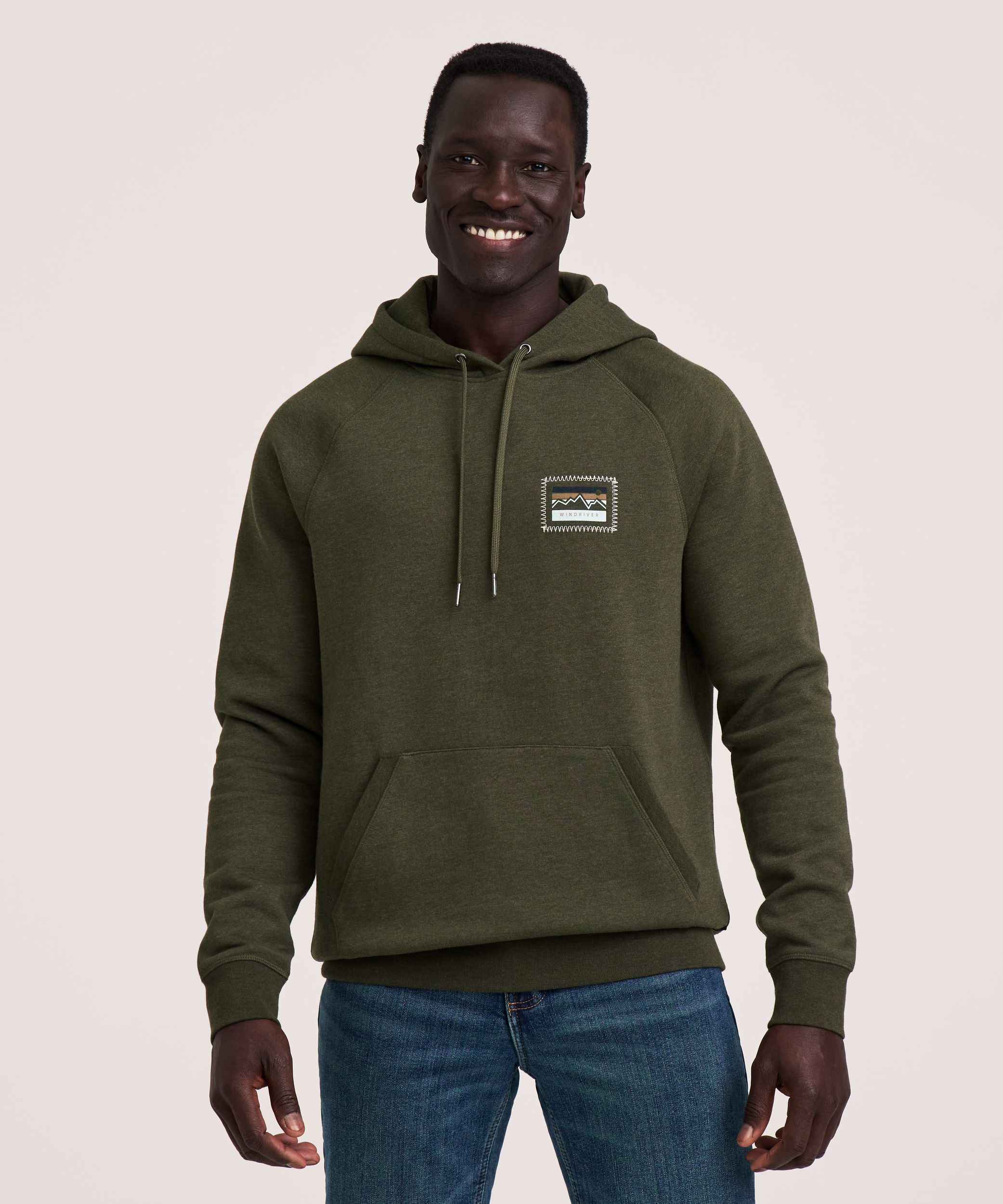 WindRiver Fleece Pullover Graphic Hoodie