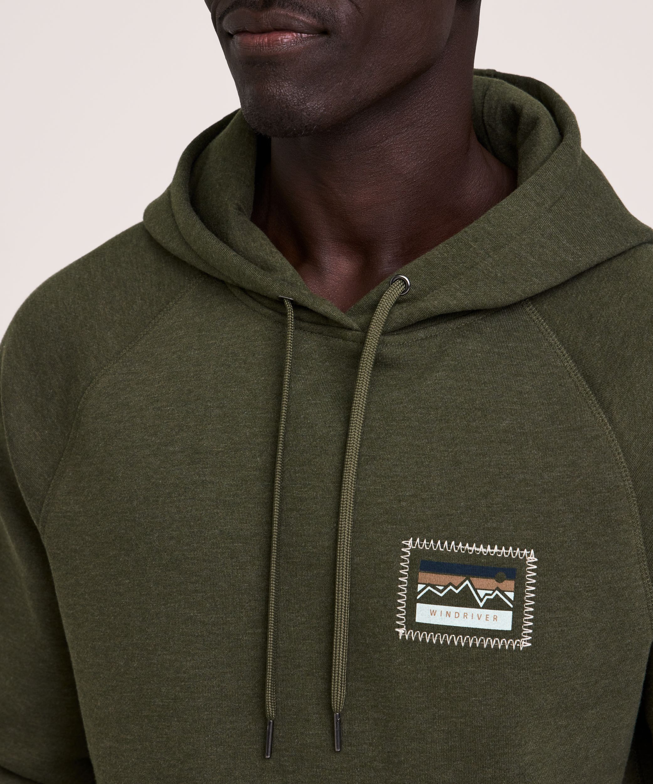 WindRiver Fleece Pullover Graphic Hoodie